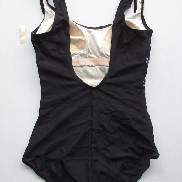 It Figures Black One Piece Swimsuit - Sz 12 - NEW - Picture 4 of 8
